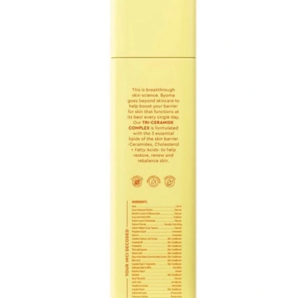 BYOMA Creamy Jelly Cleanser — Moisturizer Cleanse & Soothe in 175ml Brand New